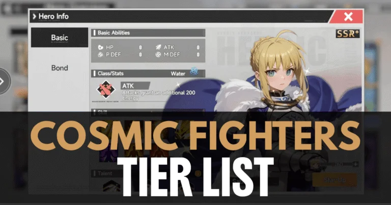 cosmic fighters apex blast tier list