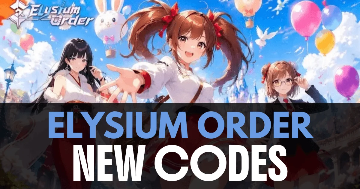 elysium order new gift codes