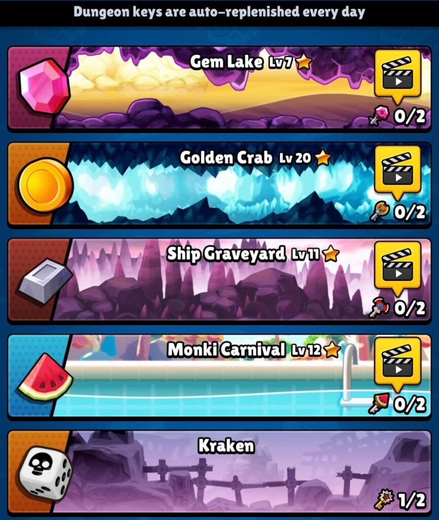 bounty bash dungeon