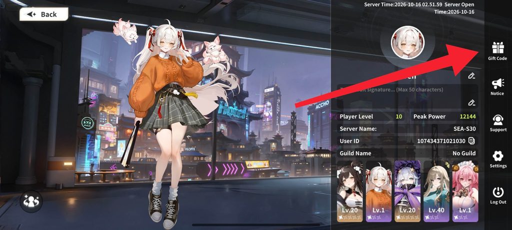 Girl Echo redeem codes