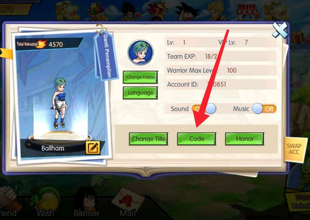 dragon ball return of the dragon redeem codes