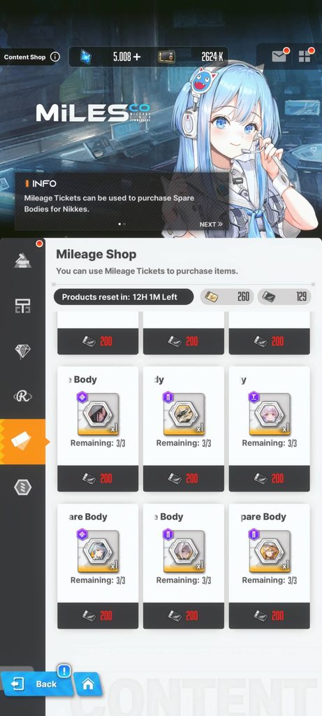 nikke millage shop