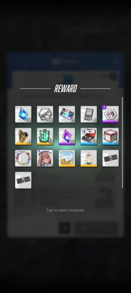 nikke 4th anniversary reroll rewards