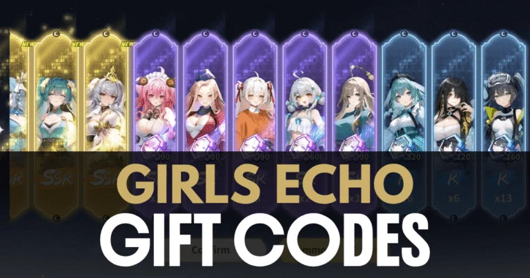 girls echo redeem gift codes
