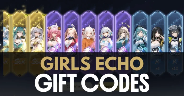 girls echo redeem gift codes