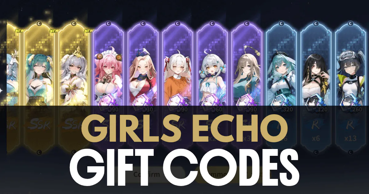 girls echo redeem gift codes