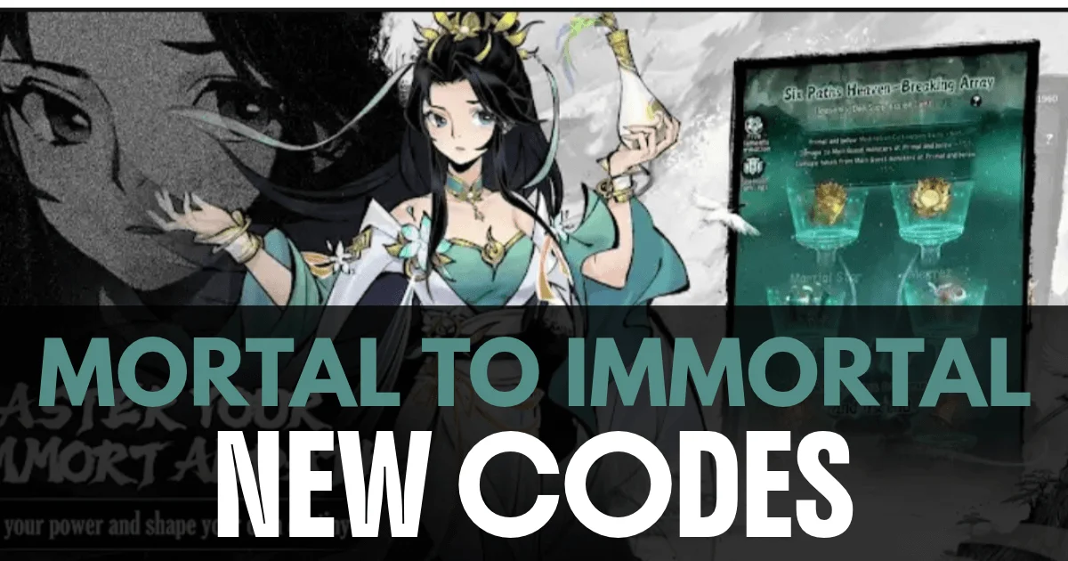 mortal to immortal idle rpg codes