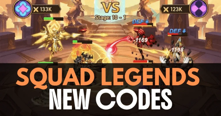 squad legends codes