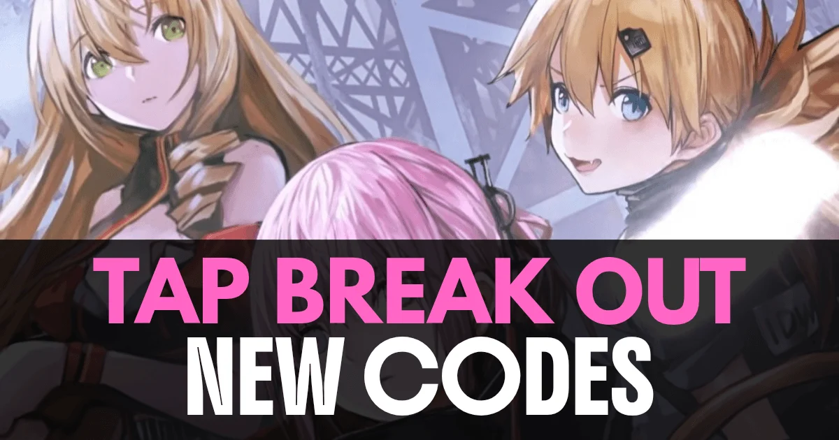 tap break out codes